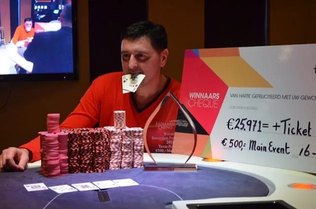 Milenko Stanojcic wint Main Event Rotterdam! | 2014/02 - Rotterdam Poker Series - 500 eu NLHE Deepstack 